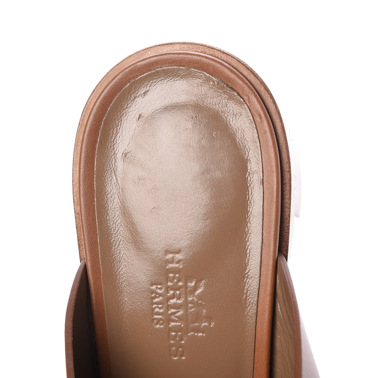 Calfskin Right Mules 39 Palissandre