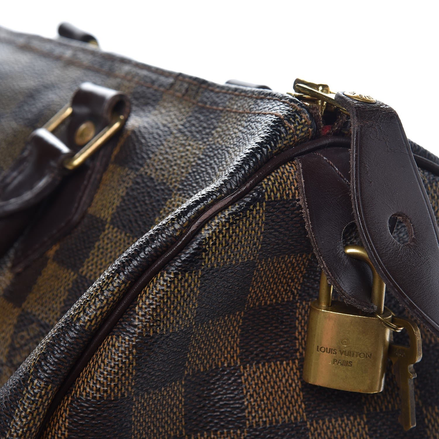 Louis Vuitton Damier Ebene Speedy 30 8 of 24