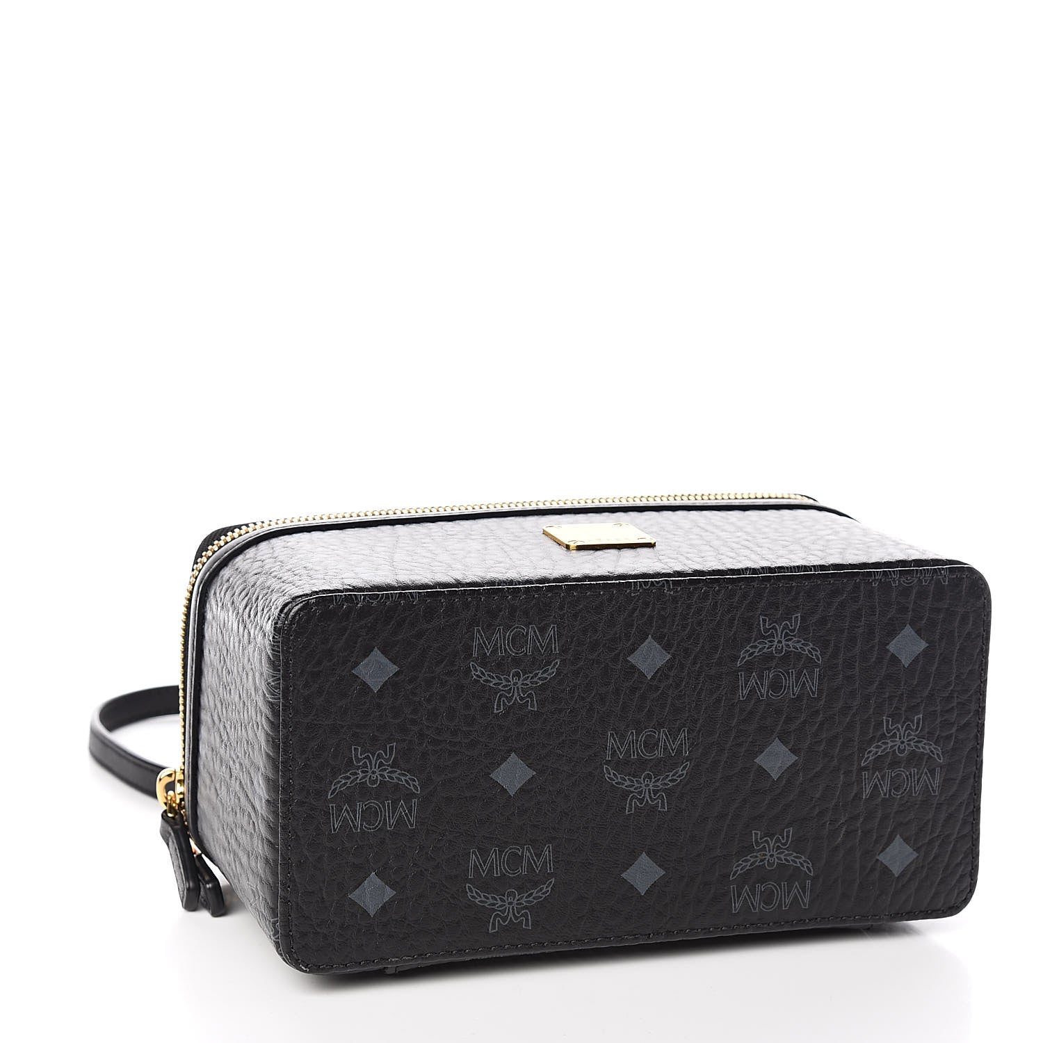 MCM Visetos Vanity Case Black 4 of 9