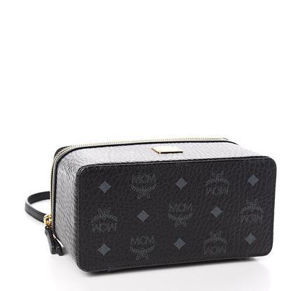 MCM Visetos Vanity Case Black 4 of 9