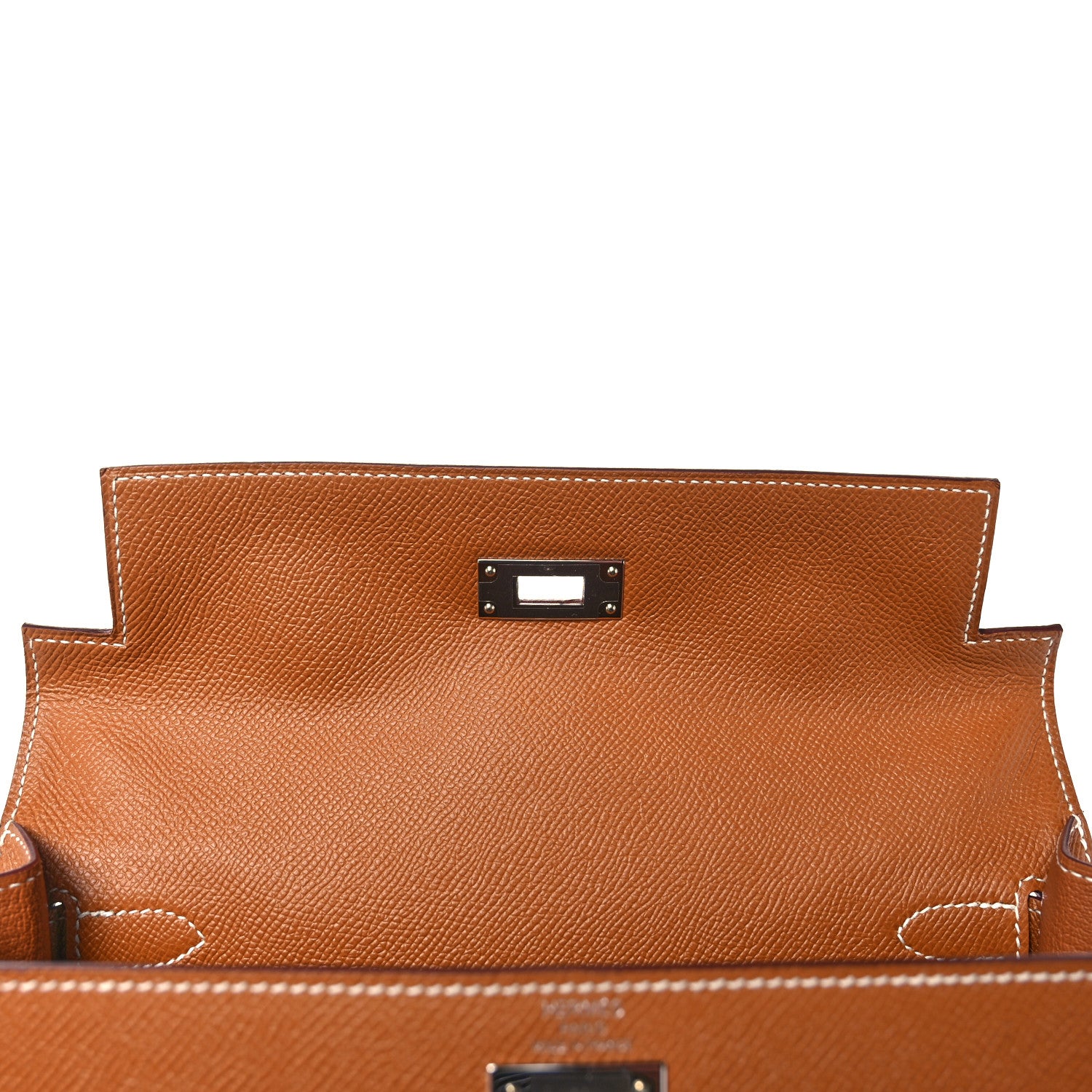 Hermes Epsom Kelly Sellier 28 Gold 19 of 38