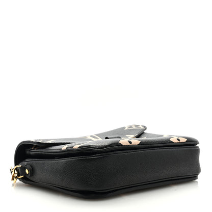 Louis Vuitton Empreinte Monogram Giant Pochette Metis Black Beige 4 of 9