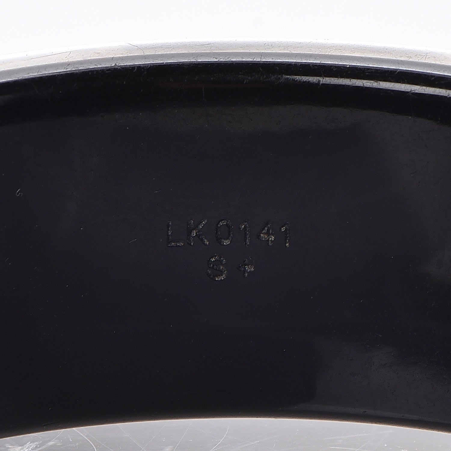 Louis Vuitton Resin Swarovski Medium Inclusion Bracelet GM Black 3 of 4