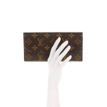 Louis Vuitton Monogram Emilie Wallet Rose Ballerine 2 of 9