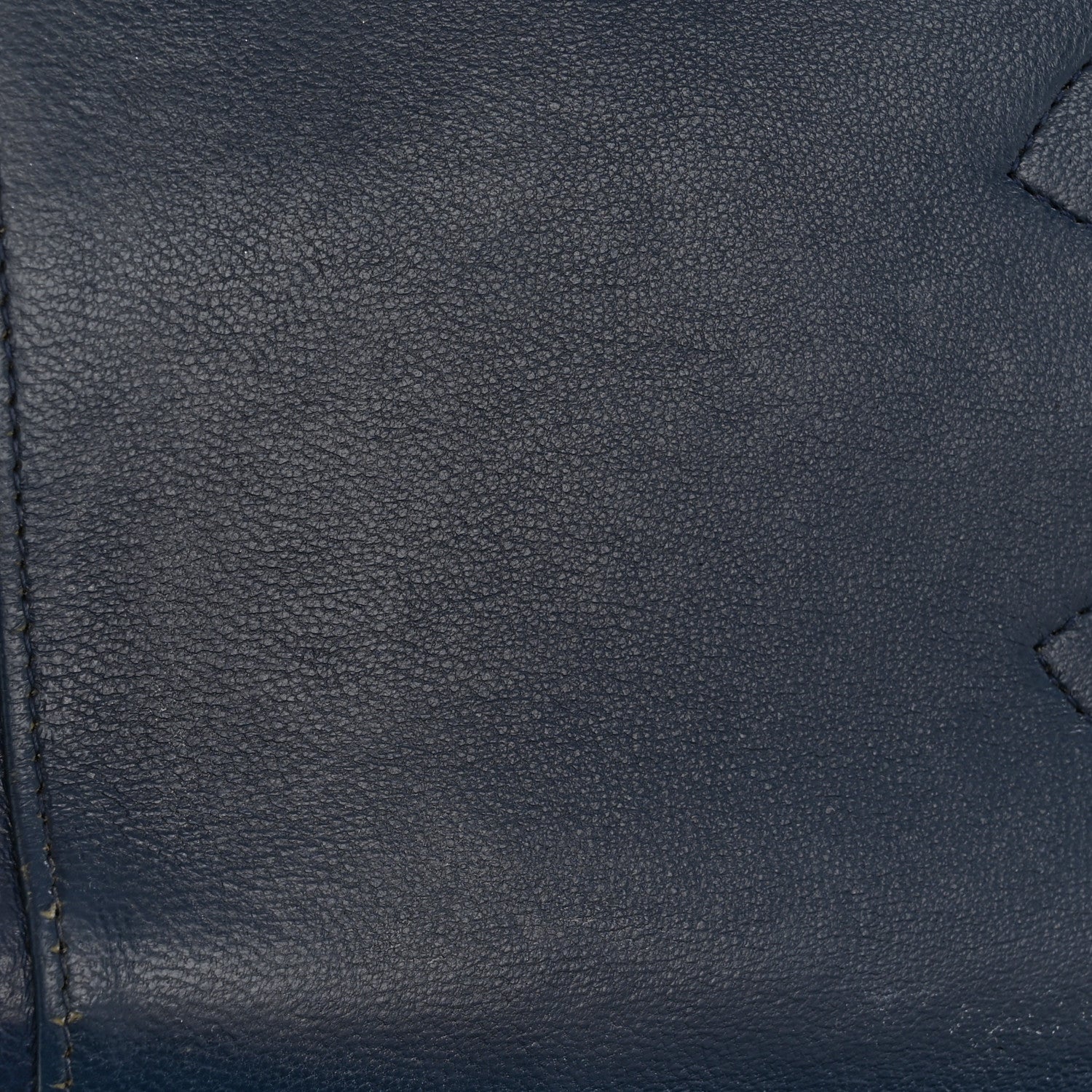 Chanel Caviar Quilted Maxi Double Flap Navy Blue 12 of 14