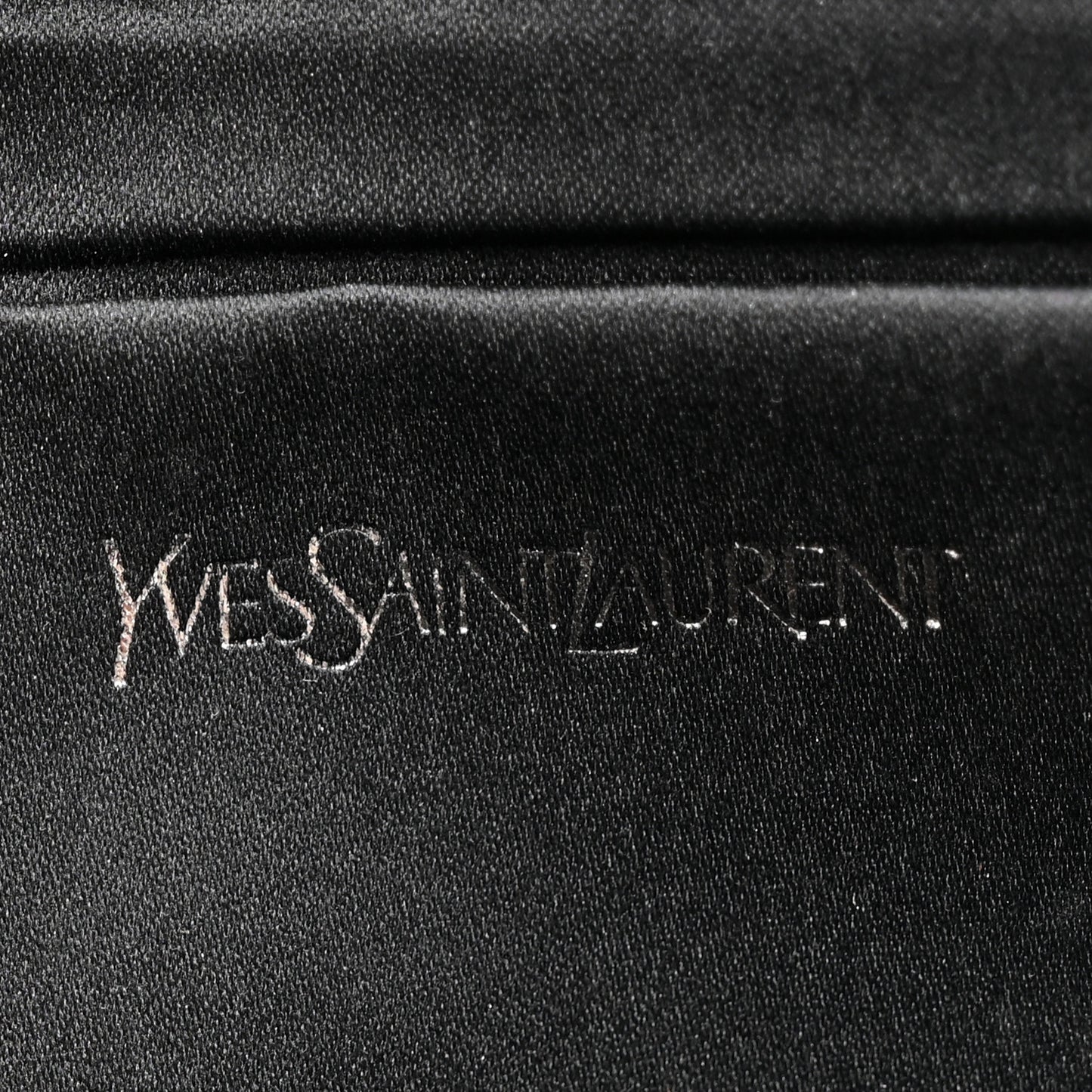 Metallic Calfskin Monogram Large Belle De Jour Clutch Silver