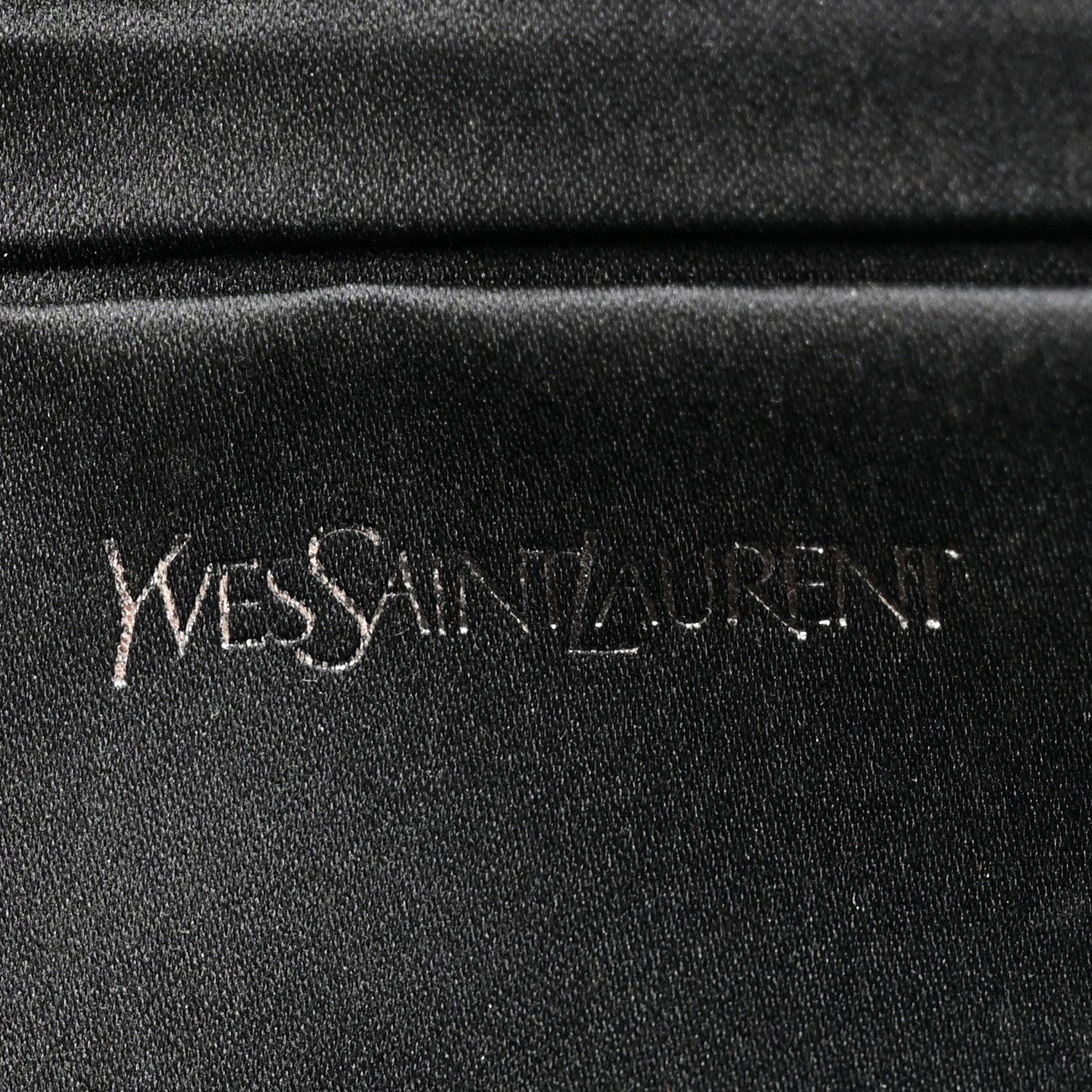 Saint Laurent Metallic Calfskin Monogram Large Belle De Jour Clutch Silver 6 of 11