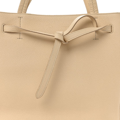 Celine Soft Grained Calfskin Small Belt Cabas Phantom  Beige 7 of 9