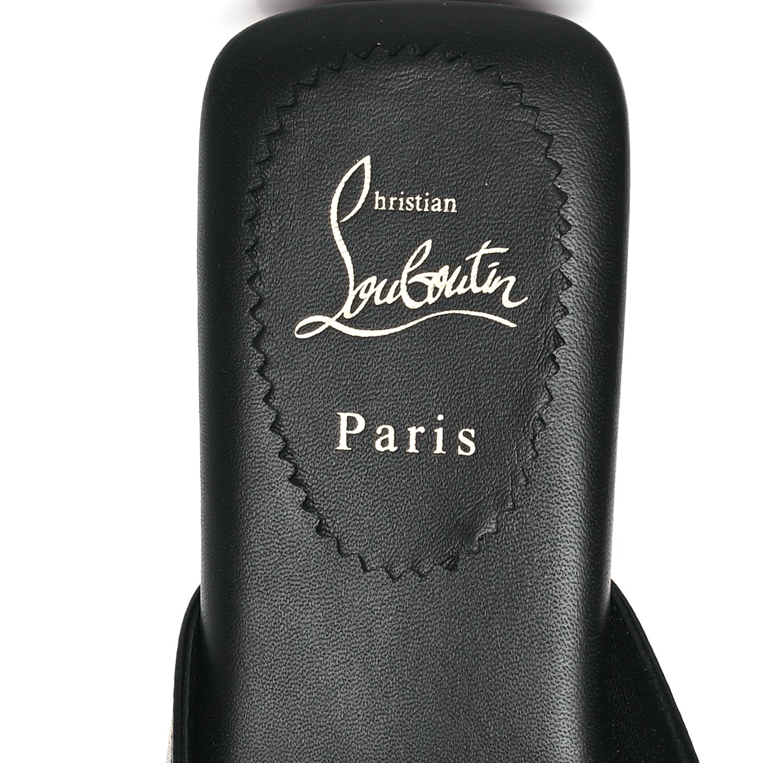 Christian Louboutin Calfskin Miss MJ Mule Flat Slides 40 Black 8 of 9