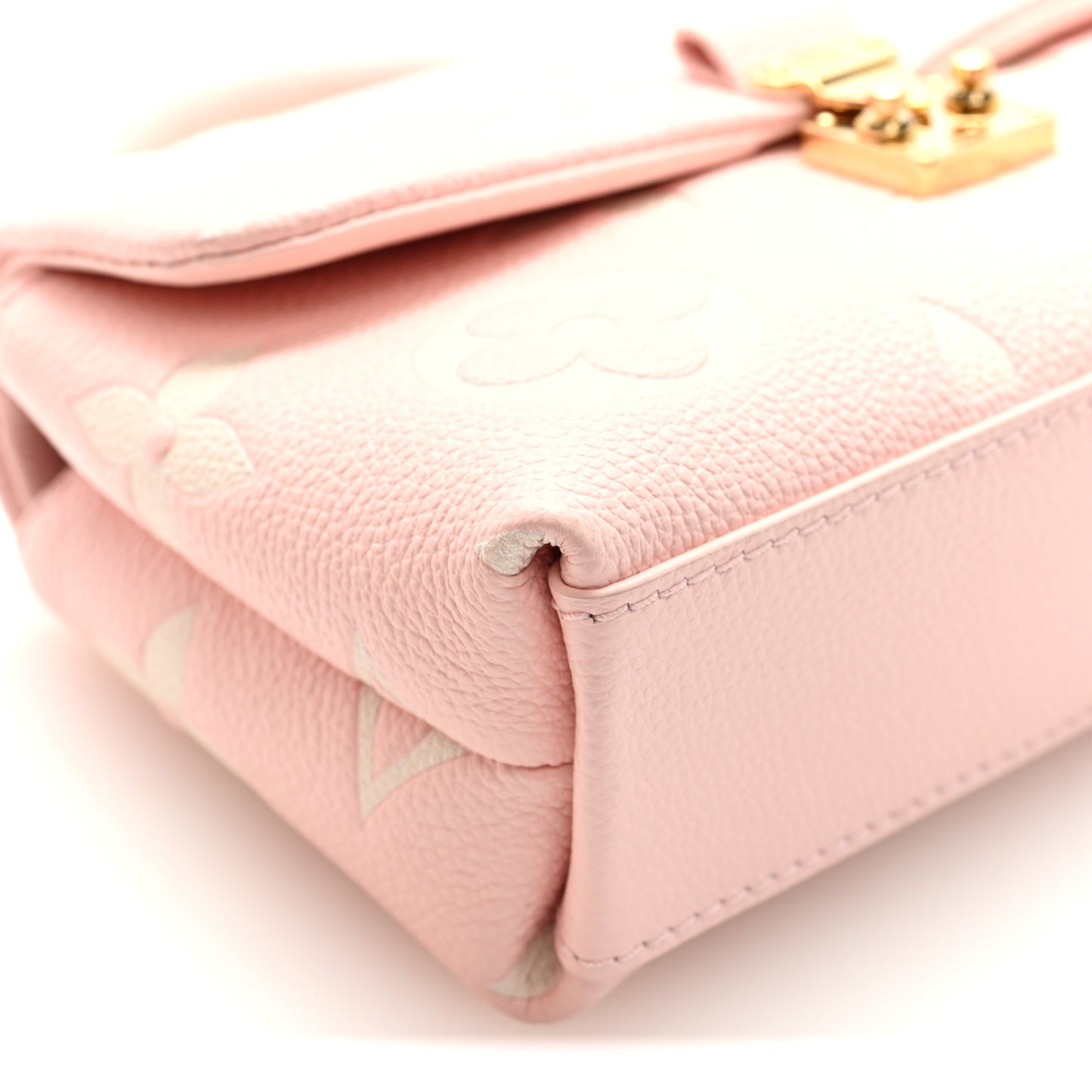 Empreinte Monogram Giant Madeleine Nano Rose White Quartz