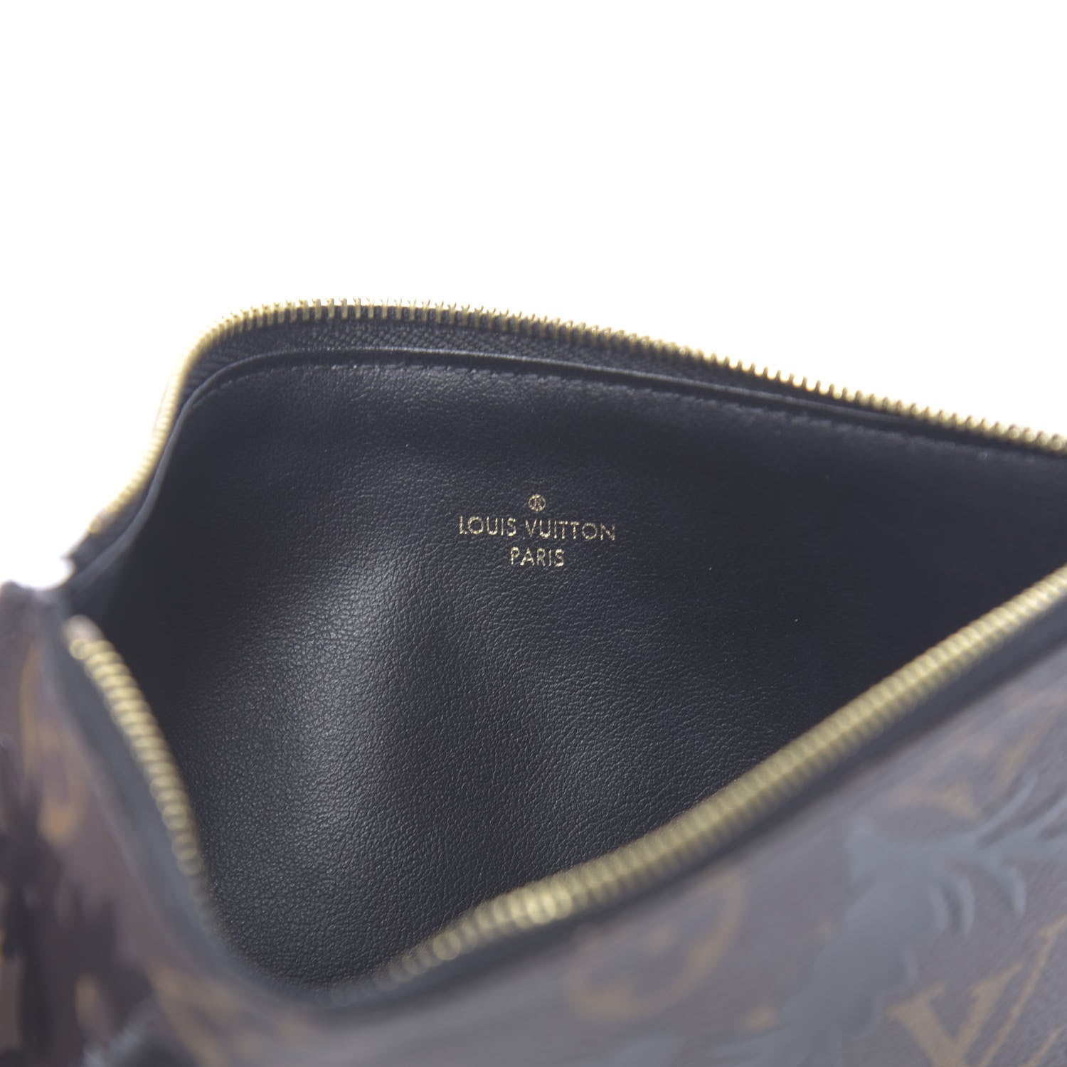 Louis Vuitton Monogram Blossom Felicie Chain Wallet Zippered Insert 6 of 6