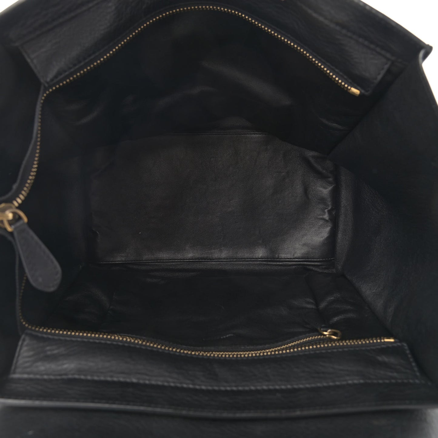 Smooth Calfskin Mini Luggage Black