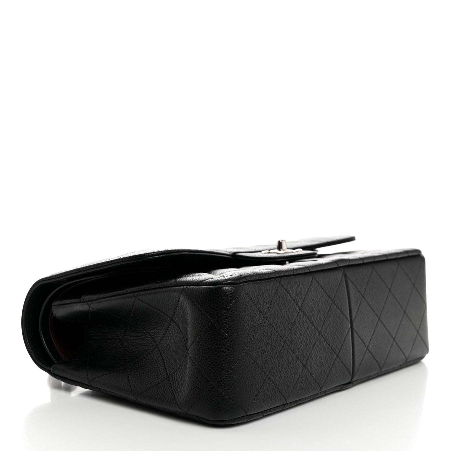 Chanel Caviar Quilted Jumbo Double Flap Black 4 of 10