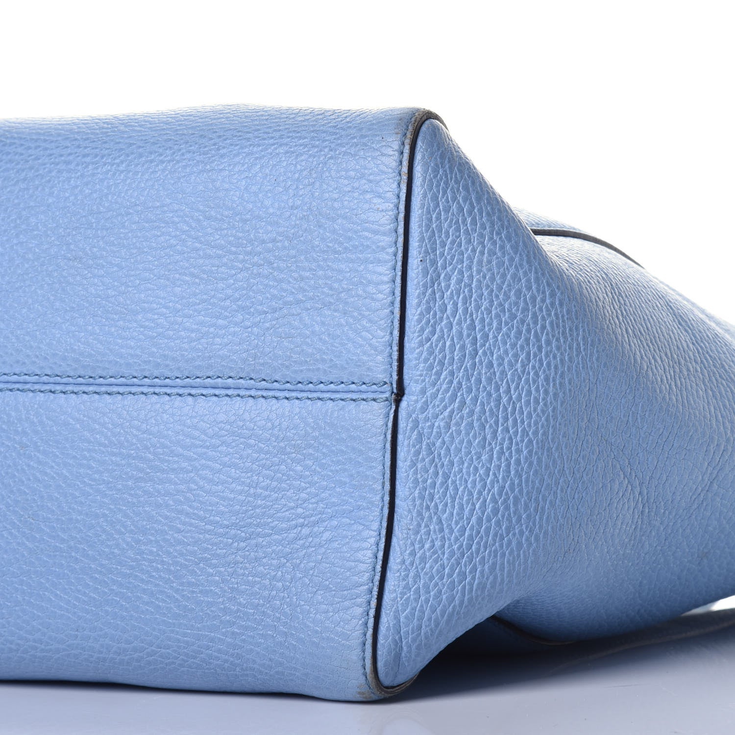 Gucci Dollar Calfskin Medium Swing Tote Mineral Blue 8 of 10