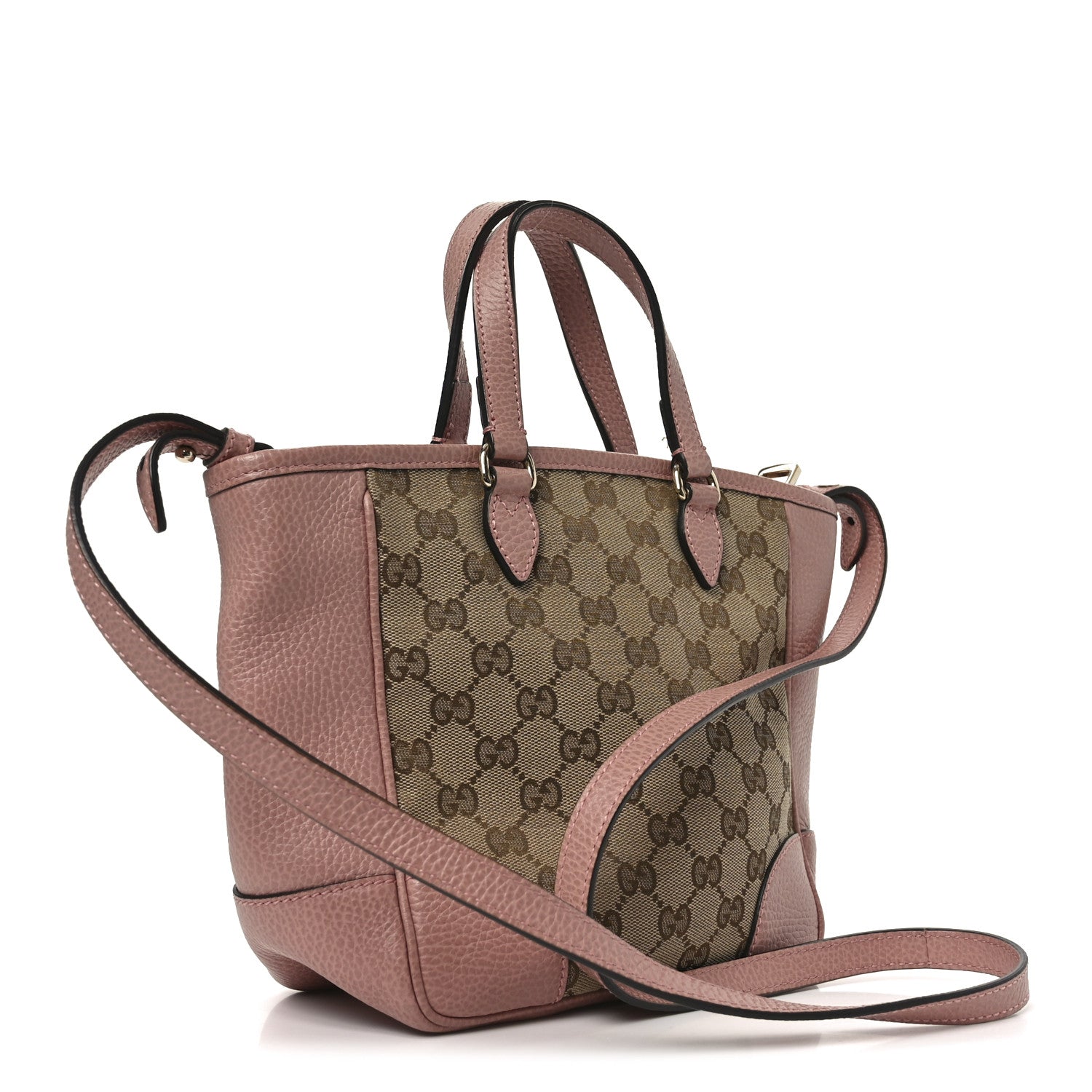 Gucci Monogram Small Bree Tote Beige Soft Pink 3 of 10