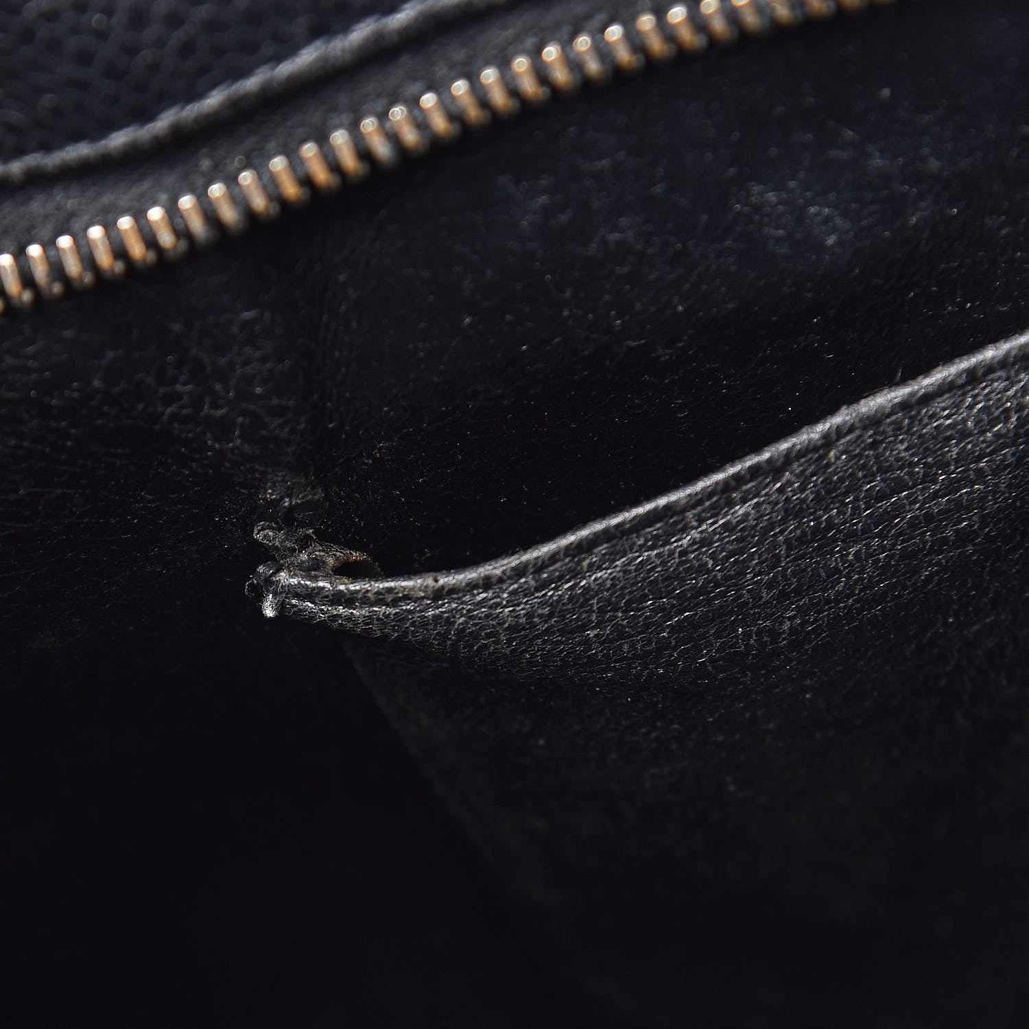 Chanel Caviar Quilted Medallion Tote Black 11 of 15