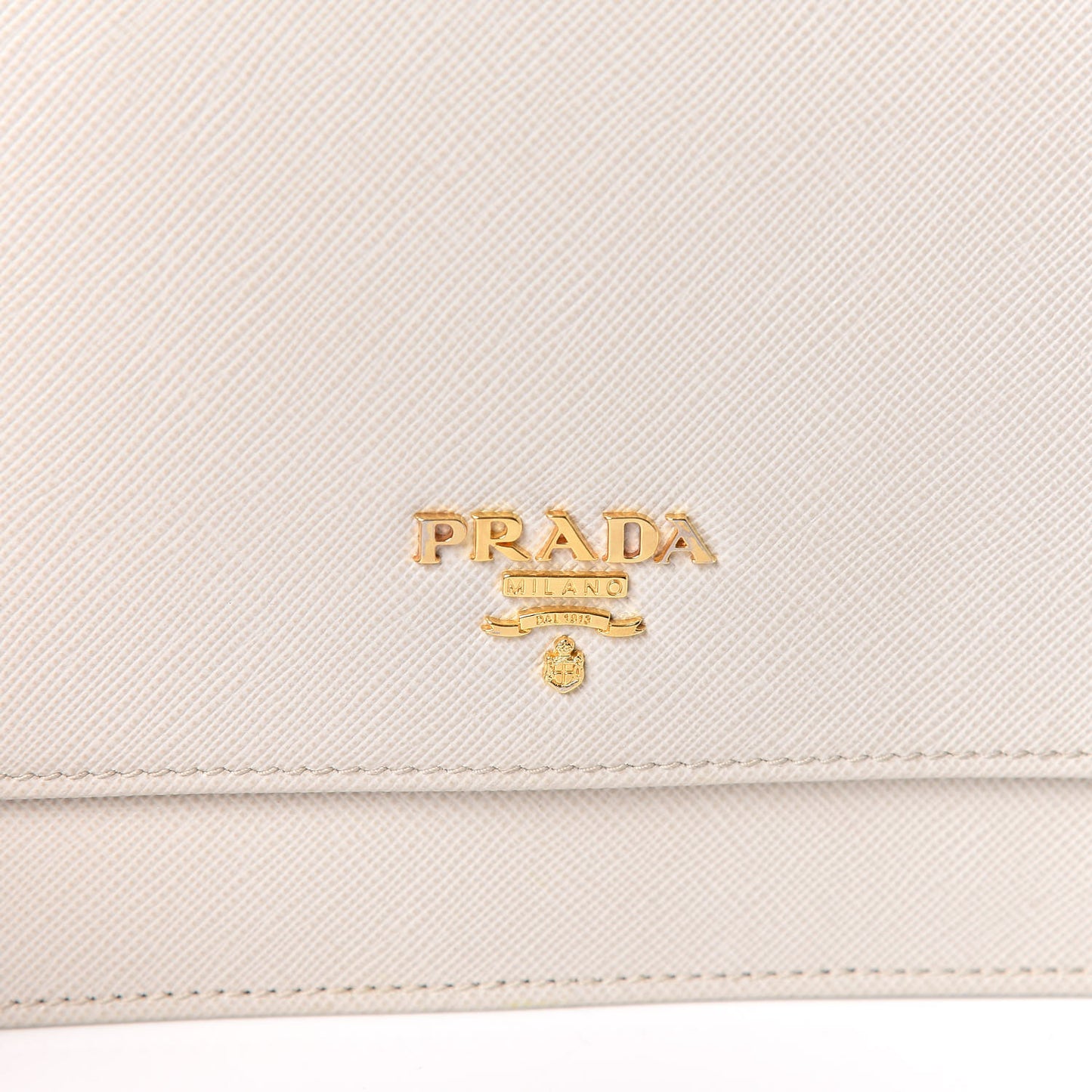 Saffiano Metal Flap Wallet with Strap Talco