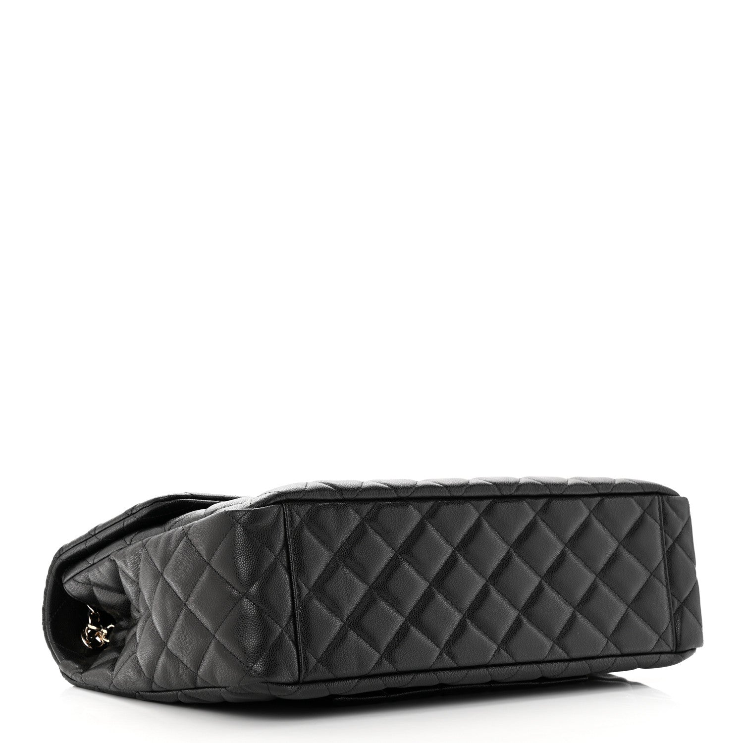 Chanel Caviar Quilted XXL Travel Flap Bag Black 4 of 10