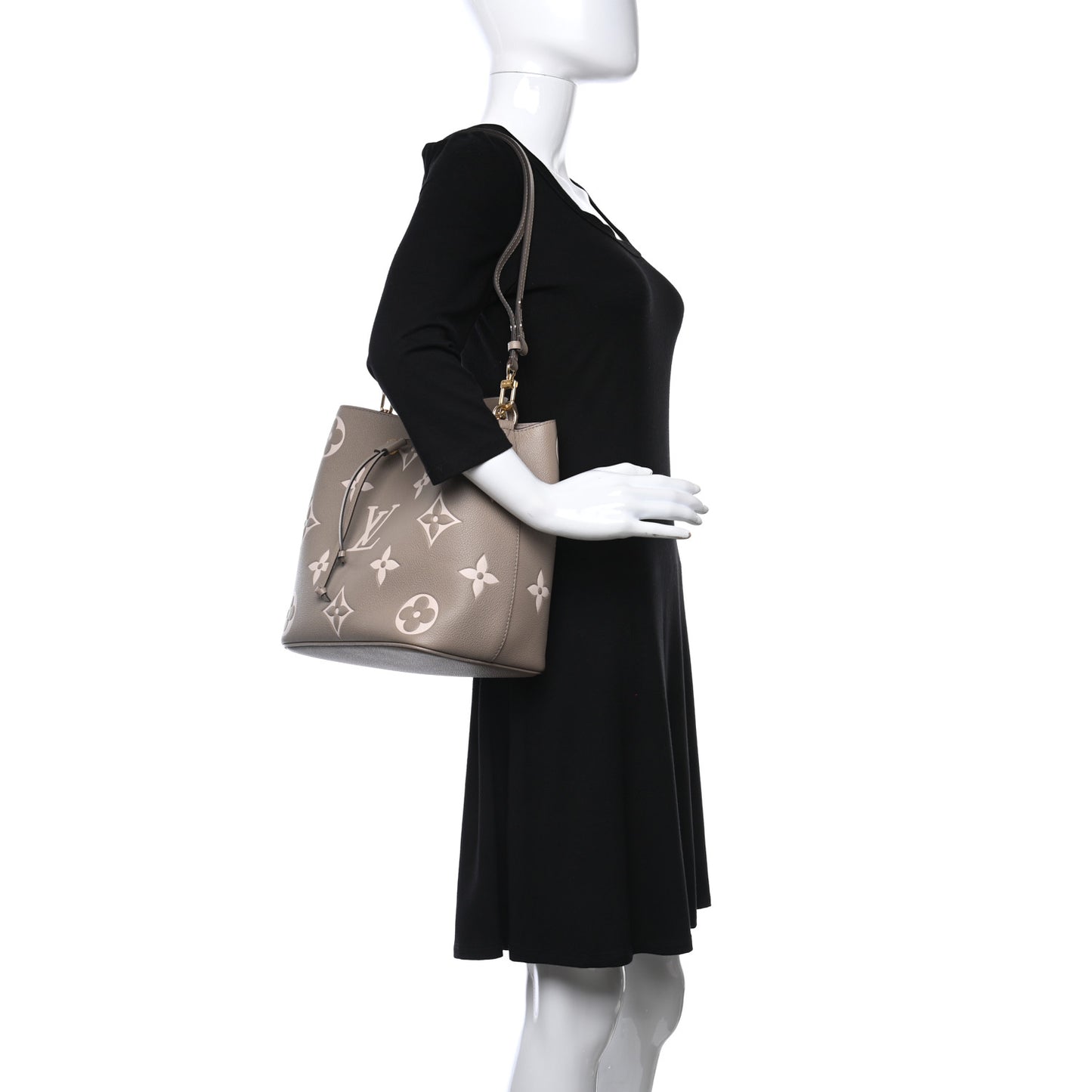 Empreinte Monogram Giant Neonoe MM Tourterelle Creme
