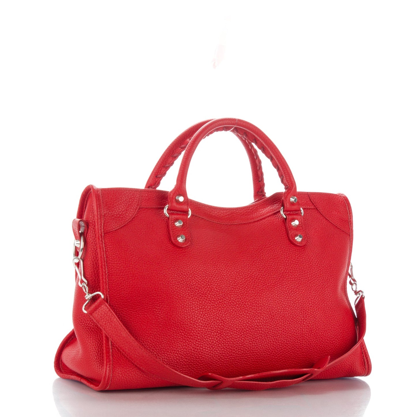 Vibrato Calfskin Classic Silver Hardware City Rouge Cerise