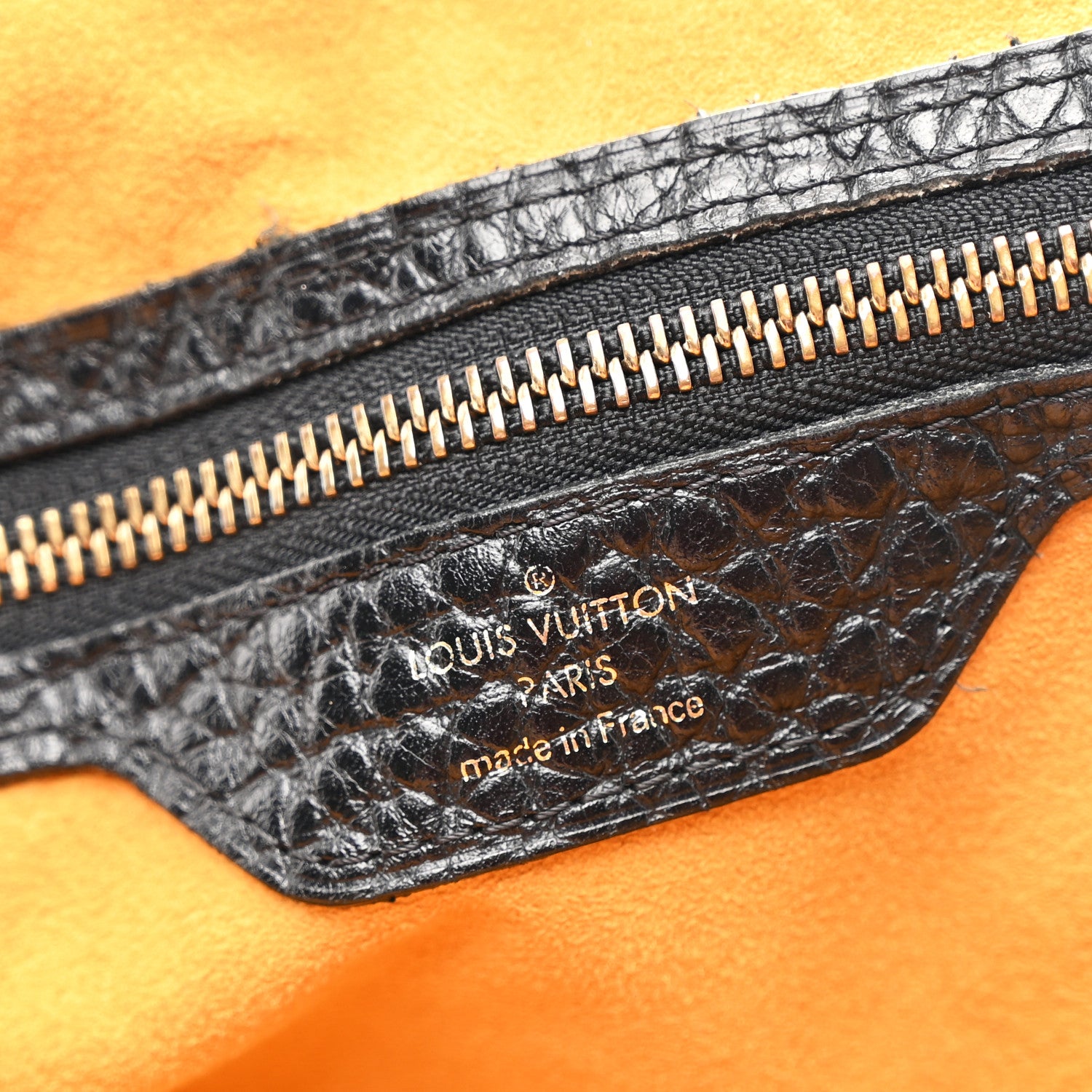 Louis Vuitton Denim Mahina XL Black 6 of 9