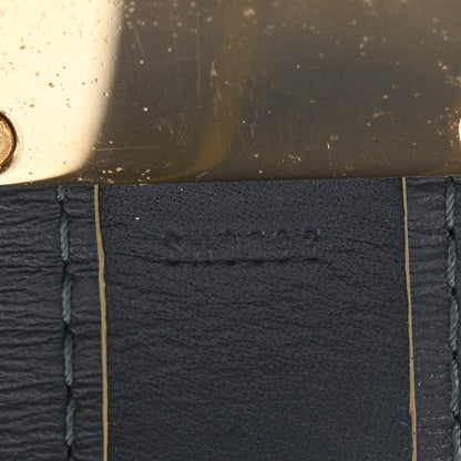 Louis Vuitton Chèvre Suhali S Lock Bracelet Blue 5 of 6