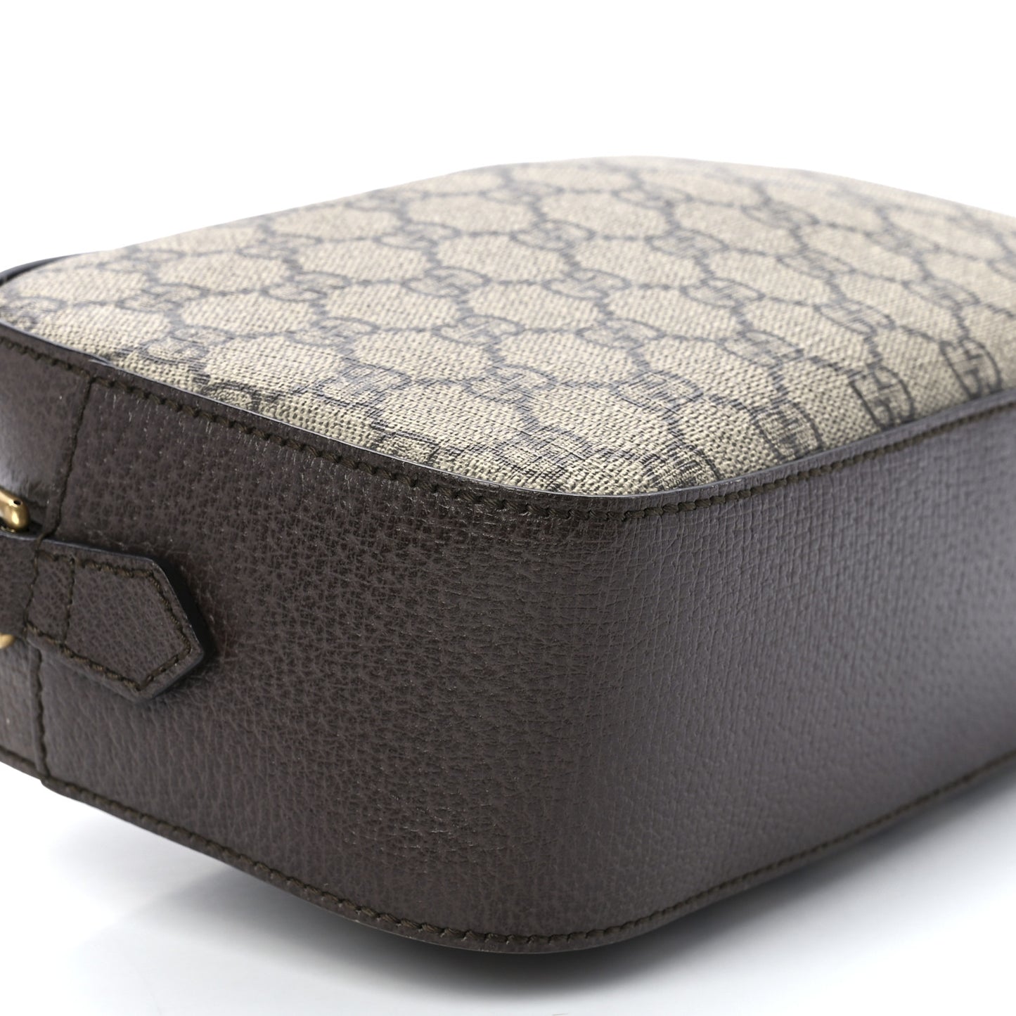 GG Supreme Monogram Web Neo Vintage Shoulder Bag Beige New Acero Crop