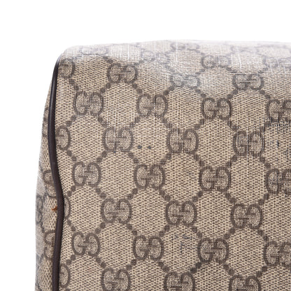 Gucci GG Plus Monogram Web Medium Joy Boston Dark Brown 12 of 14