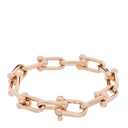 Tiffany 18K Rose Gold Large HardWear Link Bracelet 1 of 4