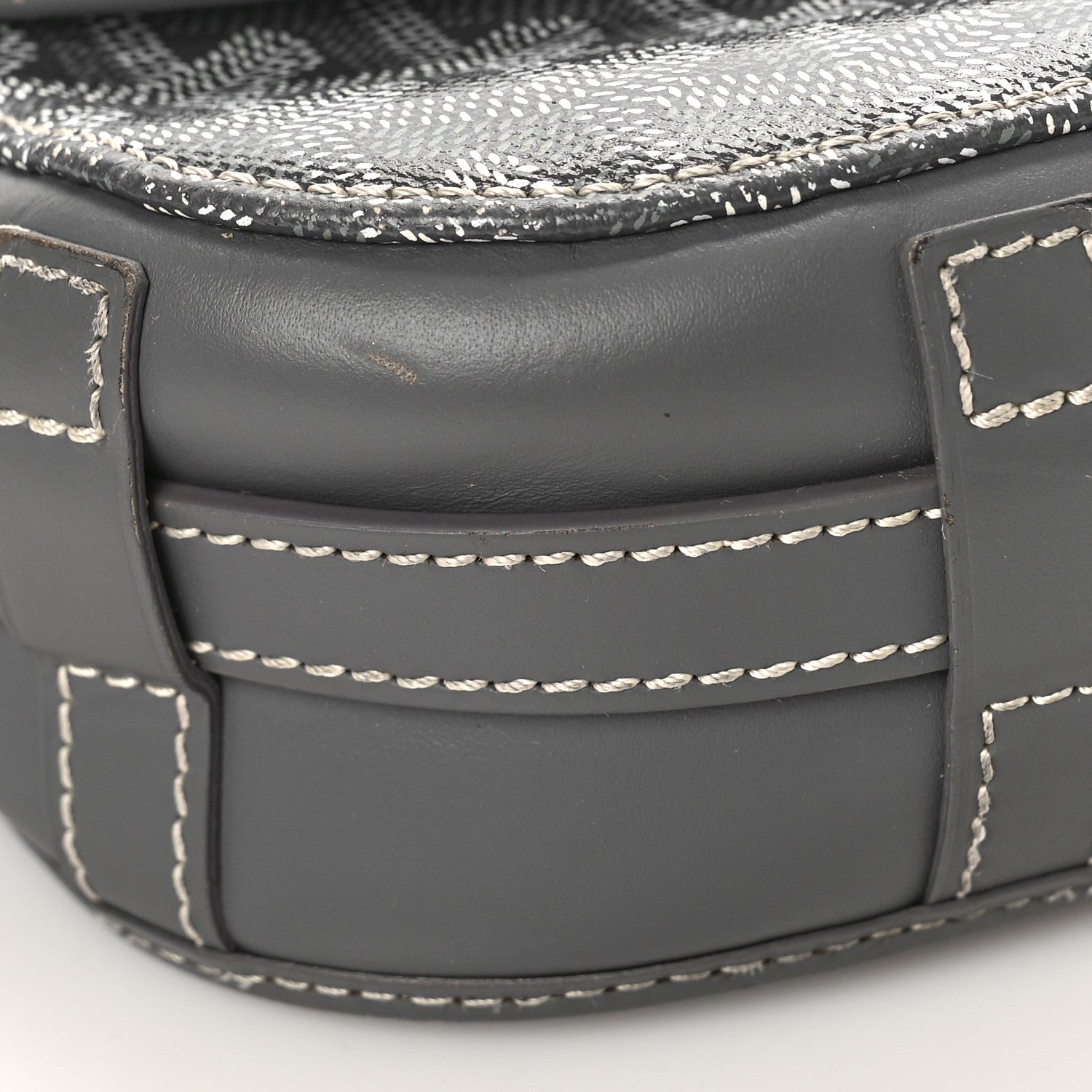 Goyard Goyardine Belvedere II PM Messenger Bag Gray 7 of 14
