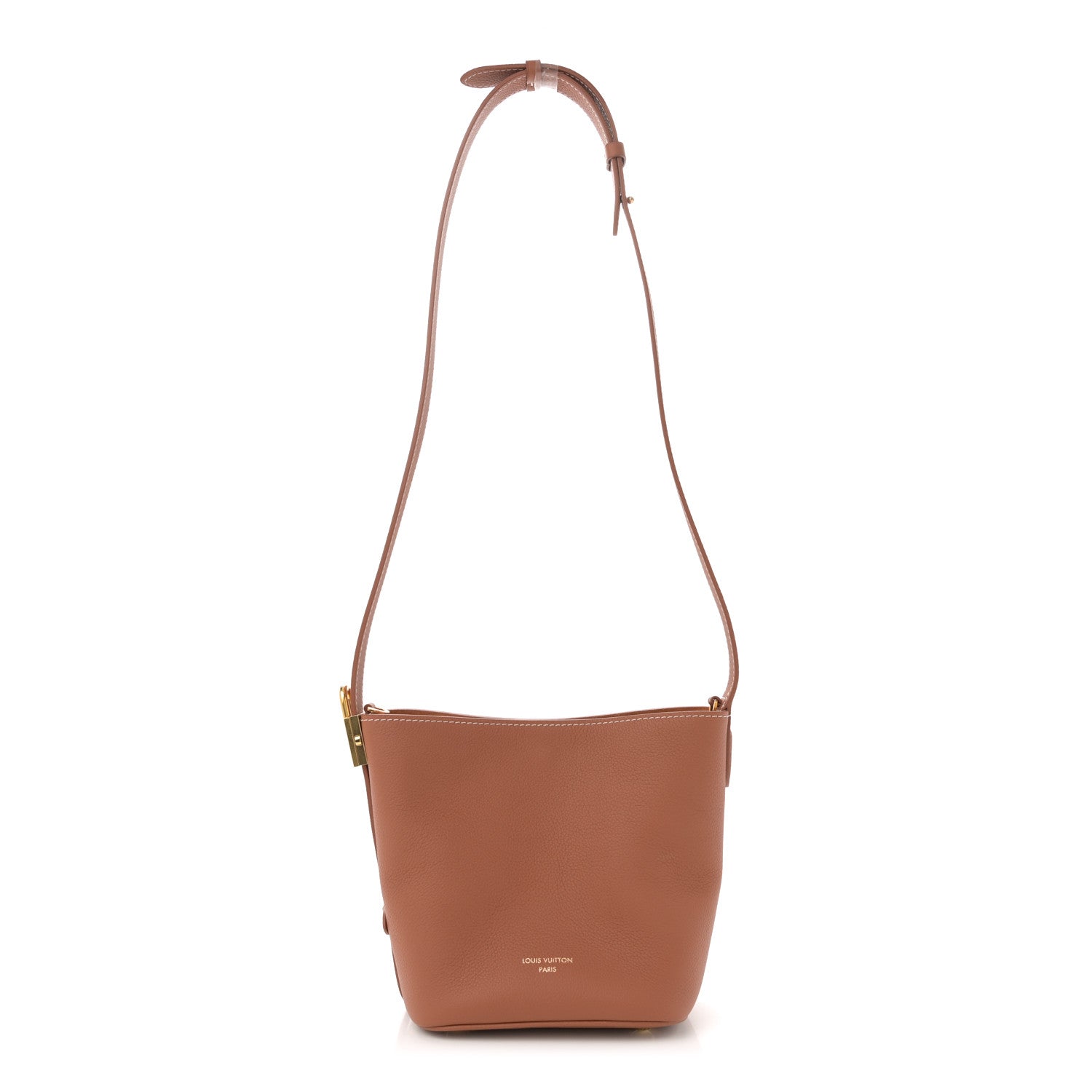 Louis Vuitton Grained Calfskin Low Key All In BB Cognac 1 of 10