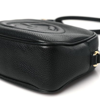 Gucci Pebbled Calfskin Small Soho Disco Bag Black 10 of 11