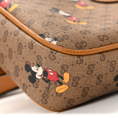 Gucci X DISNEY Mini Vintage GG Supreme Monogram Mickey Mouse Small Belt Bag 85 34 Beige Vintage Sun Oil 10 of 10