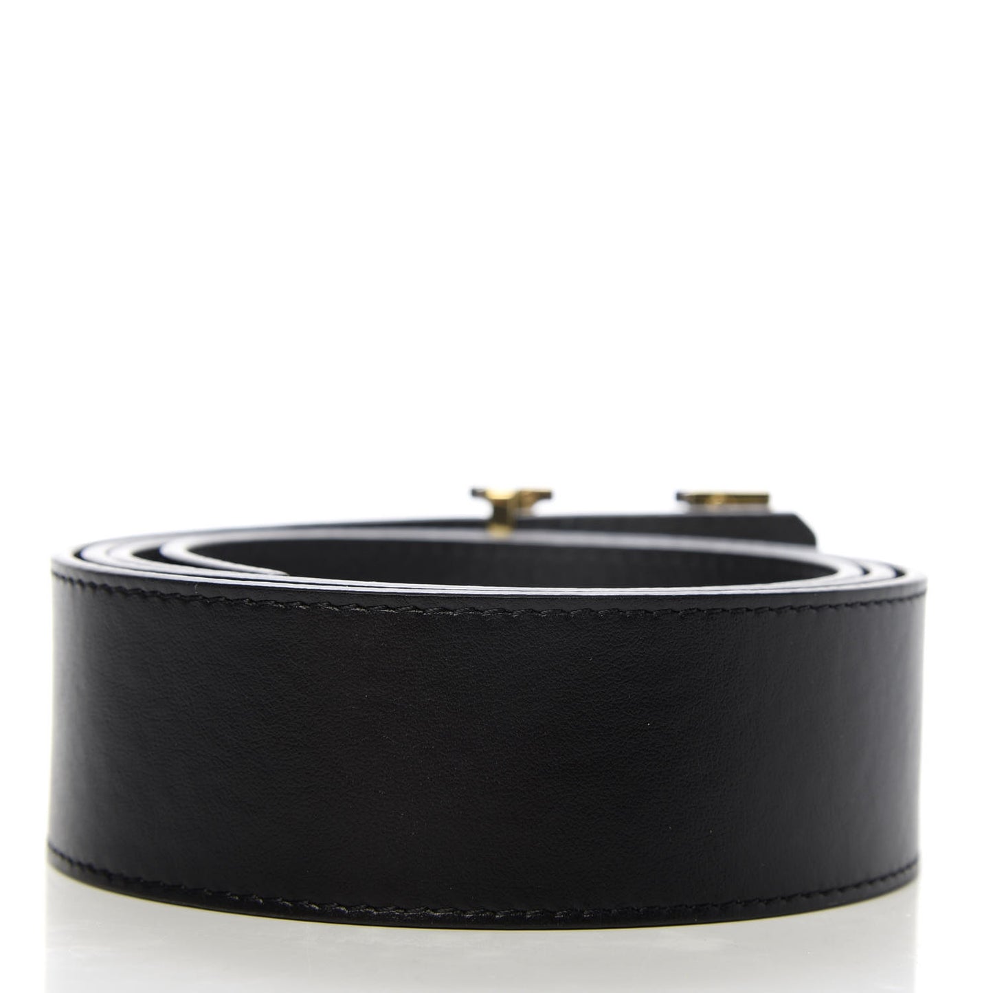 Calfskin 40mm LV Optic Reversible Belt 100 40 Black Anthracite Gray