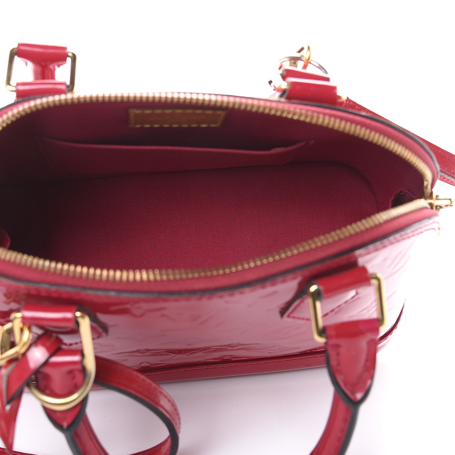 Louis Vuitton Vernis Alma BB Rose Indien 5 of 15