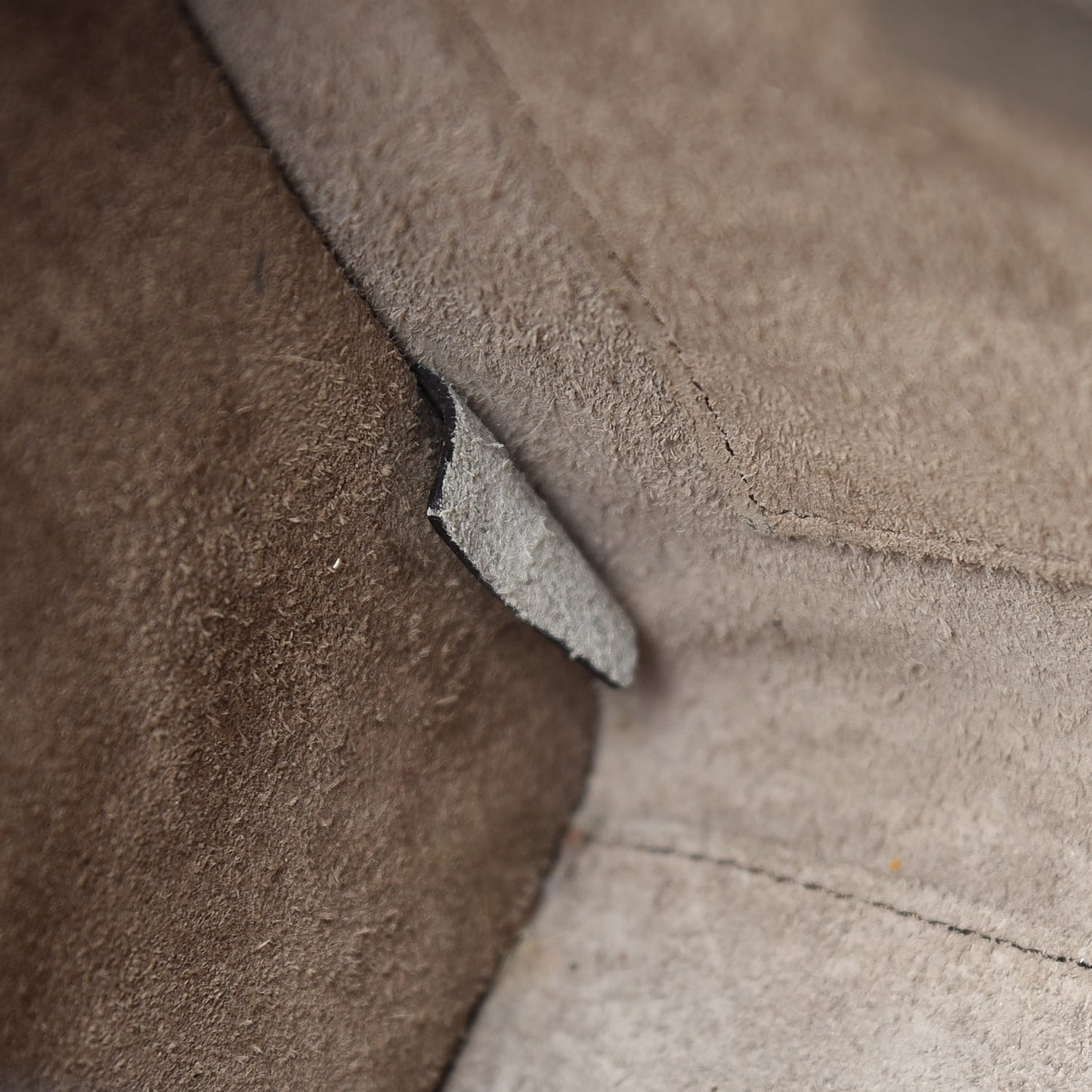Drummed Calfskin Nano Luggage Souris