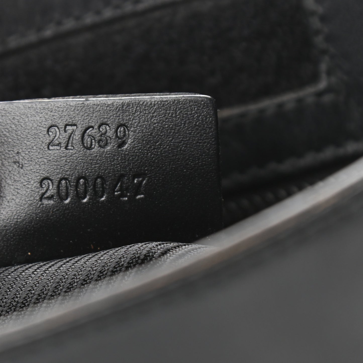 GG Monogram Messenger Crossbody Bag Black