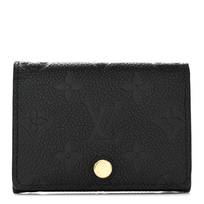 Louis Vuitton Empreinte Business Card Holder Black 1 of 8