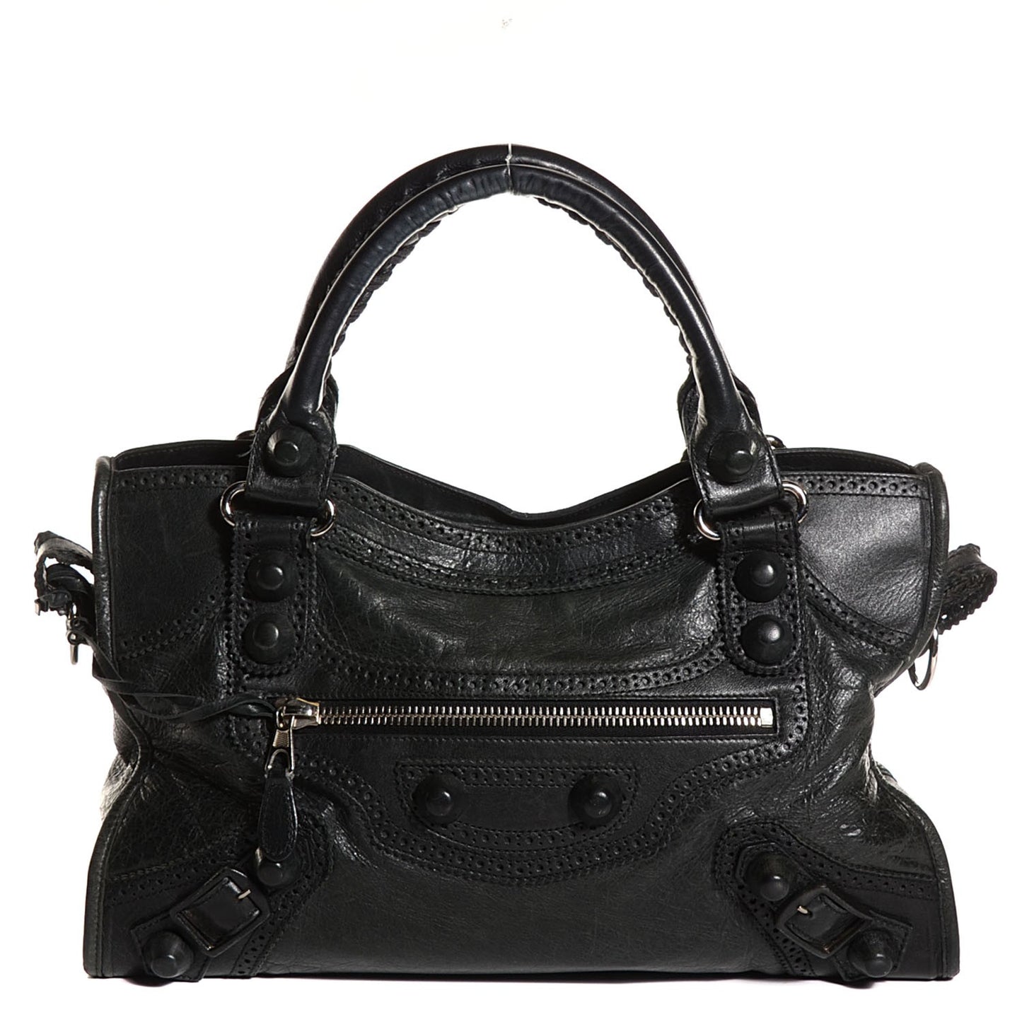 Agneau Giant Brogues Hardware City Black