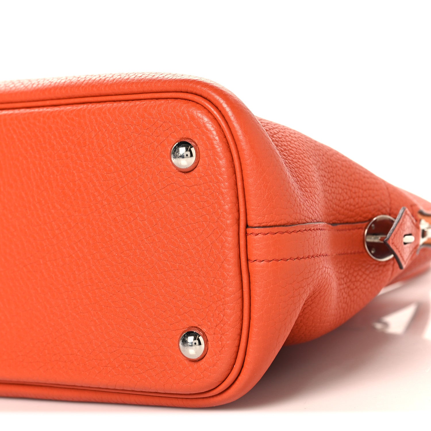Hermes Taurillon Clemence Bolide 31 Orange Poppy 10 of 10