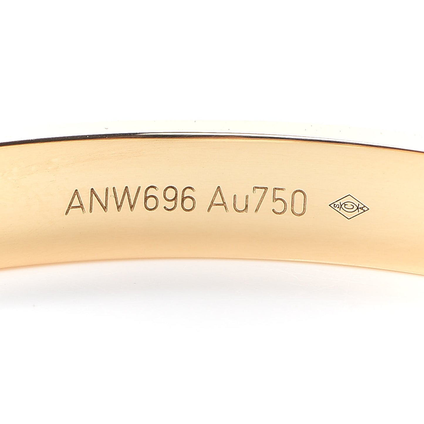 18K Yellow Gold LOVE Bracelet 19