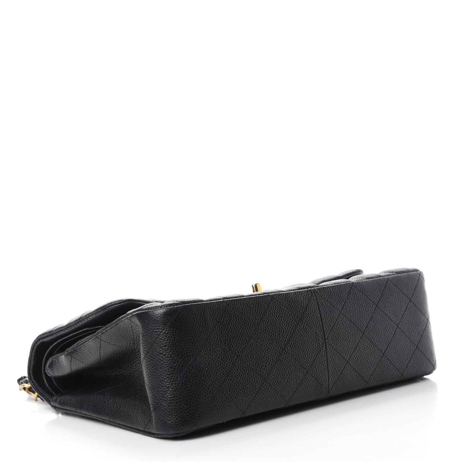 Chanel Caviar Quilted Jumbo Double Flap Black 4 of 11
