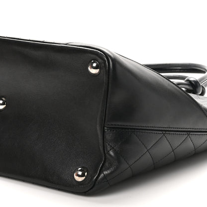 Chanel Calfskin Quilted Large Cambon Tote Black 10 of 10