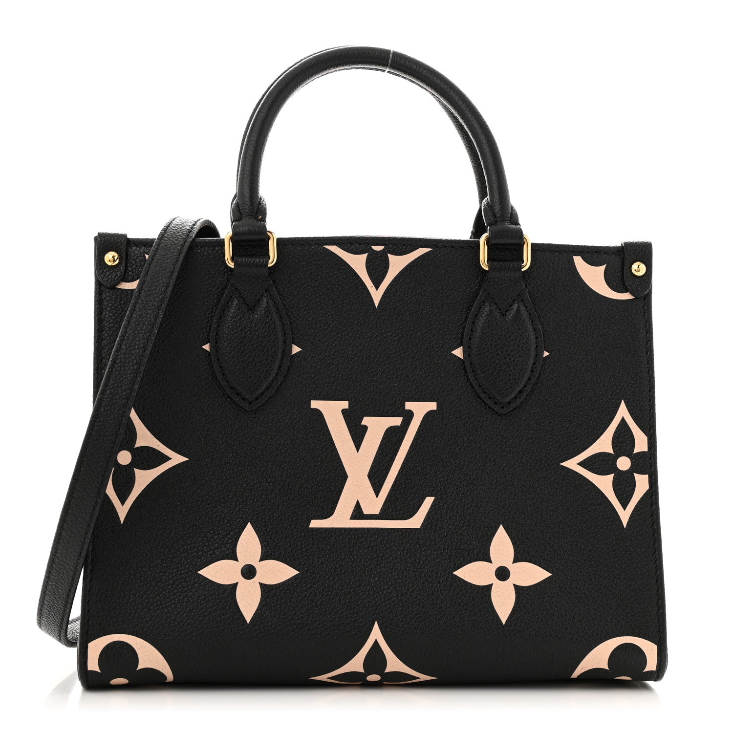 Louis Vuitton Empreinte Monogram Giant Onthego PM Black Beige 1 of 11
