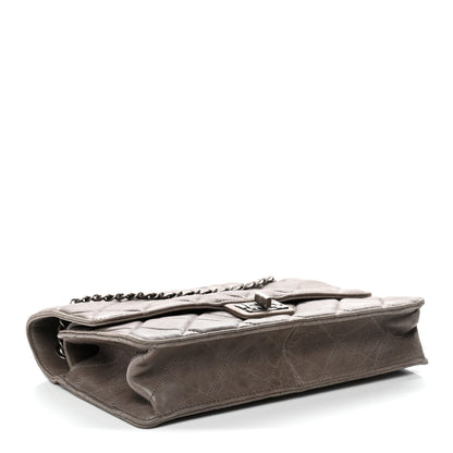 Chanel Washed Lambskin Jumbo Take Away Flap Grey 4 of 12