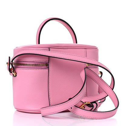 Versace Grained Calfskin La Medusa Mini Shoulder Bag Pink 3 of 9