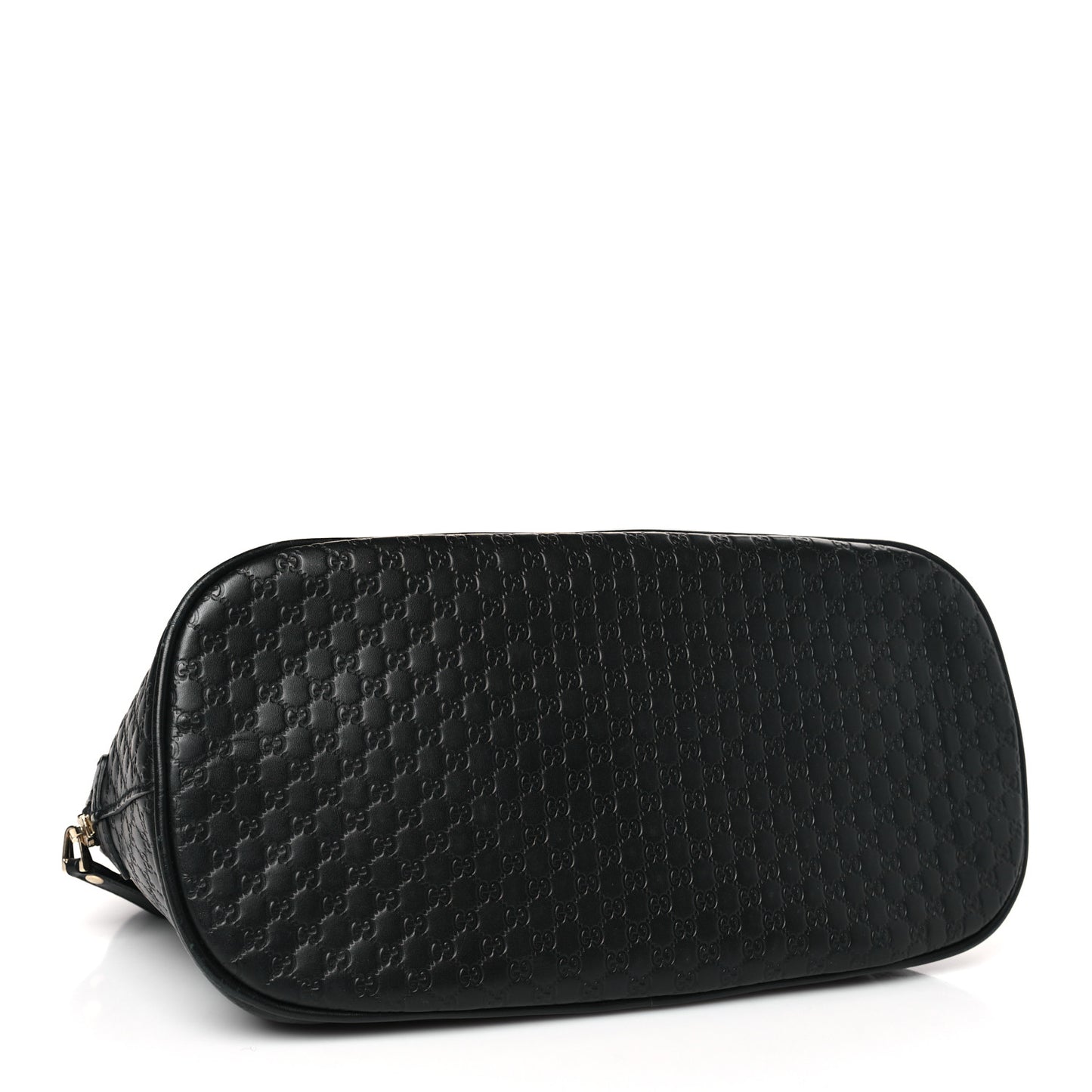 Microguccissima Medium Dome Bag Black