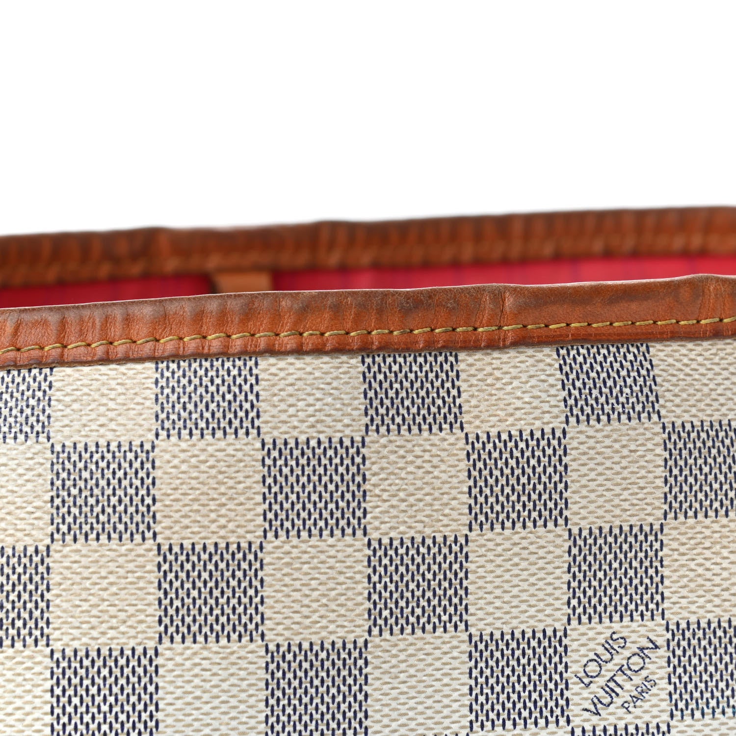 Louis Vuitton Damier Azur Delightful PM Pink 12 of 21