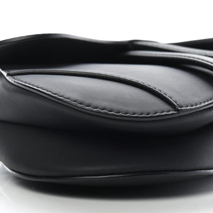 Christian Dior Ultra Matte Calfskin Mini Saddle Bag Black 8 of 9
