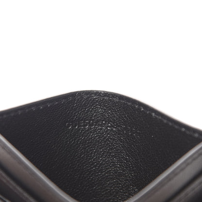 Saint Laurent Nappa Y Quilted Monogram LouLou Credit Card Case Black 7 of 7